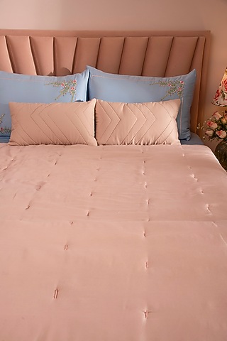 Light Pink Tencel Quilt Set by La Paloma
