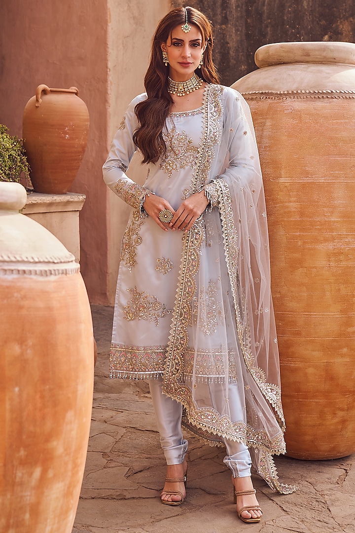 Embellished Kurta Set