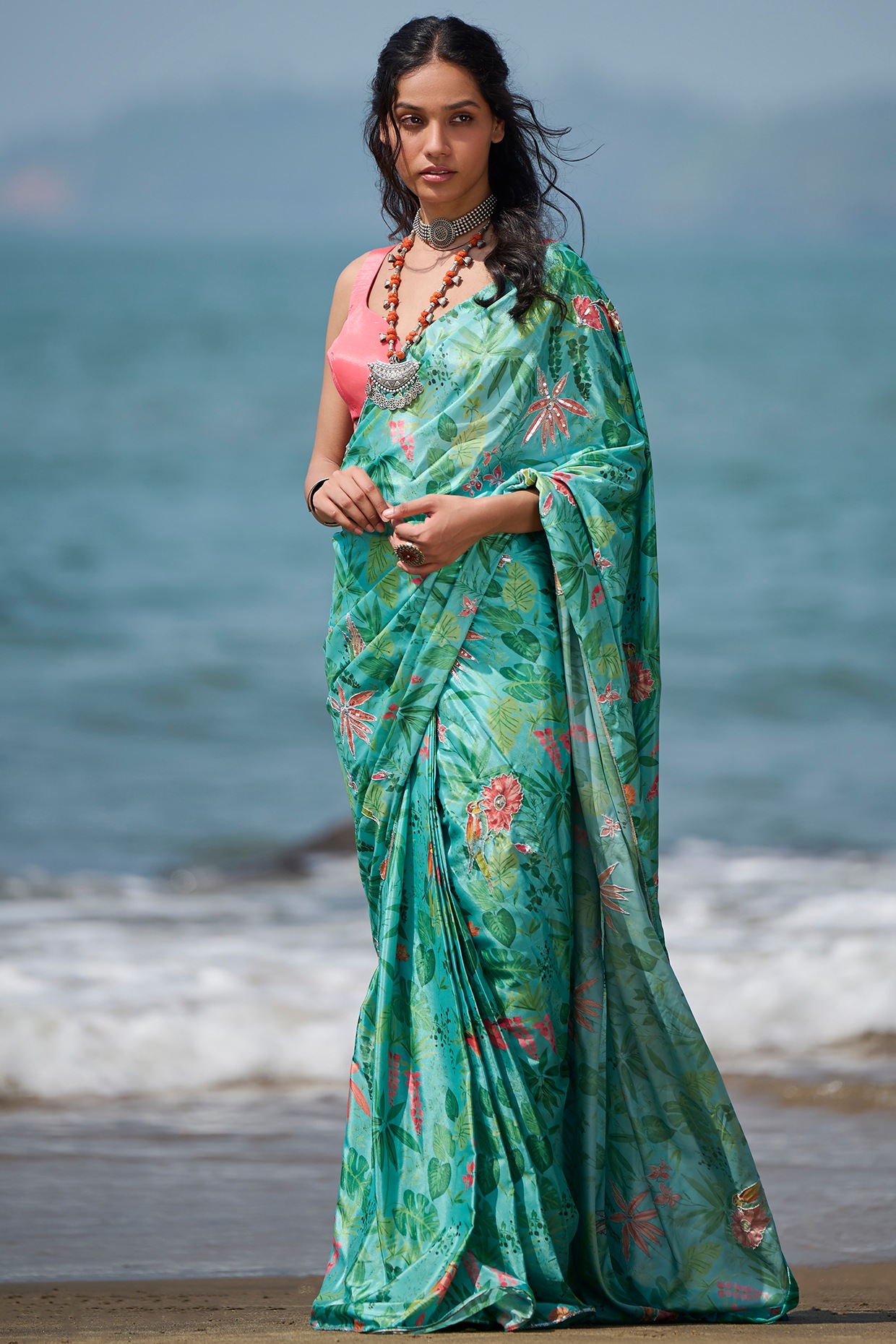 Pre stitched hot sale saree online