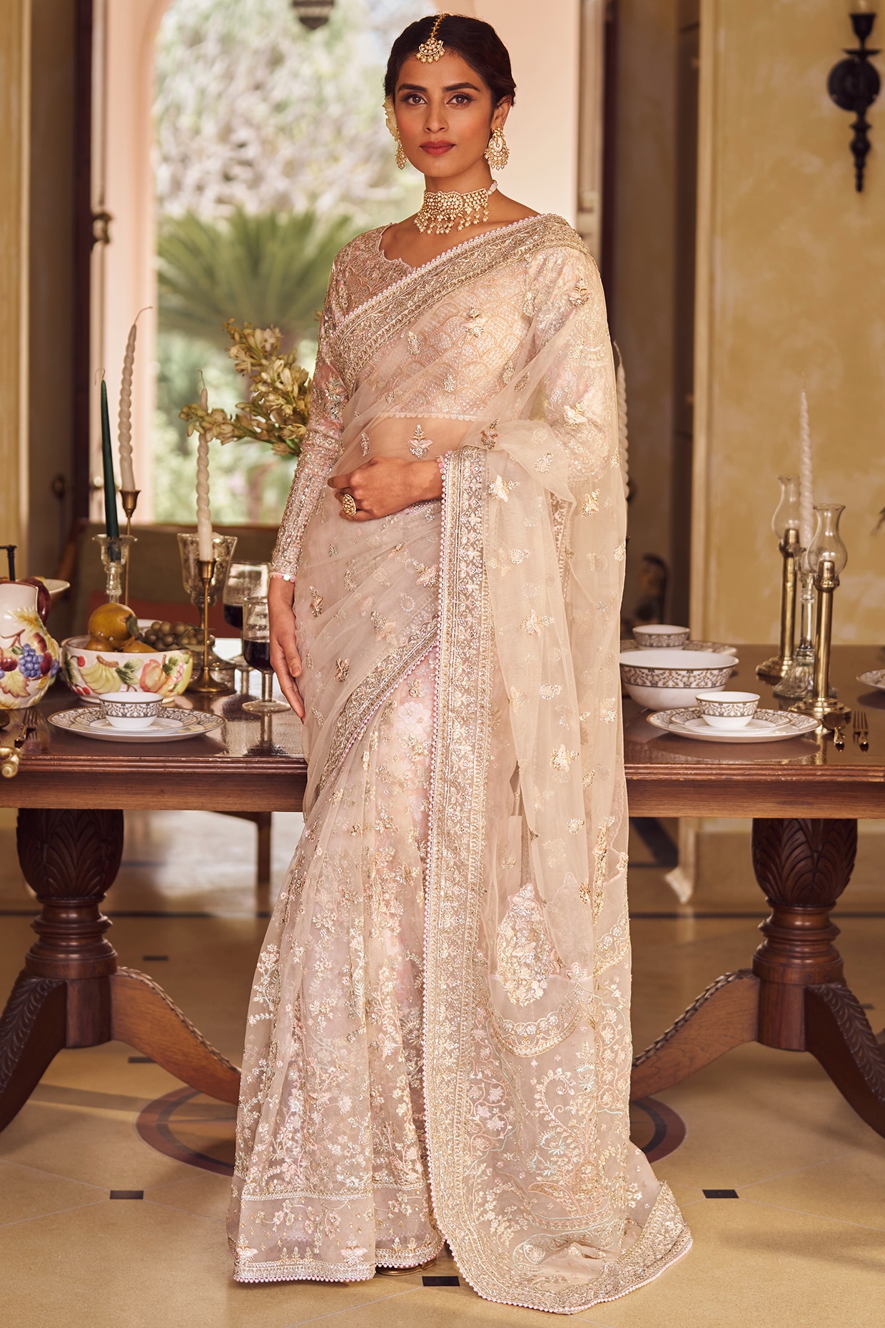 Luminara Saree set
