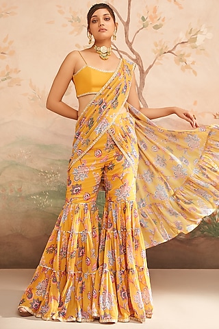 Haldi Dresses - Buy Latest Designer Haldi Dresses Collection