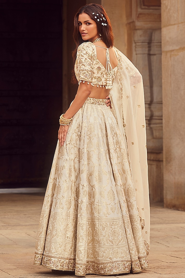 OFF WHITE LEHENGA SET
