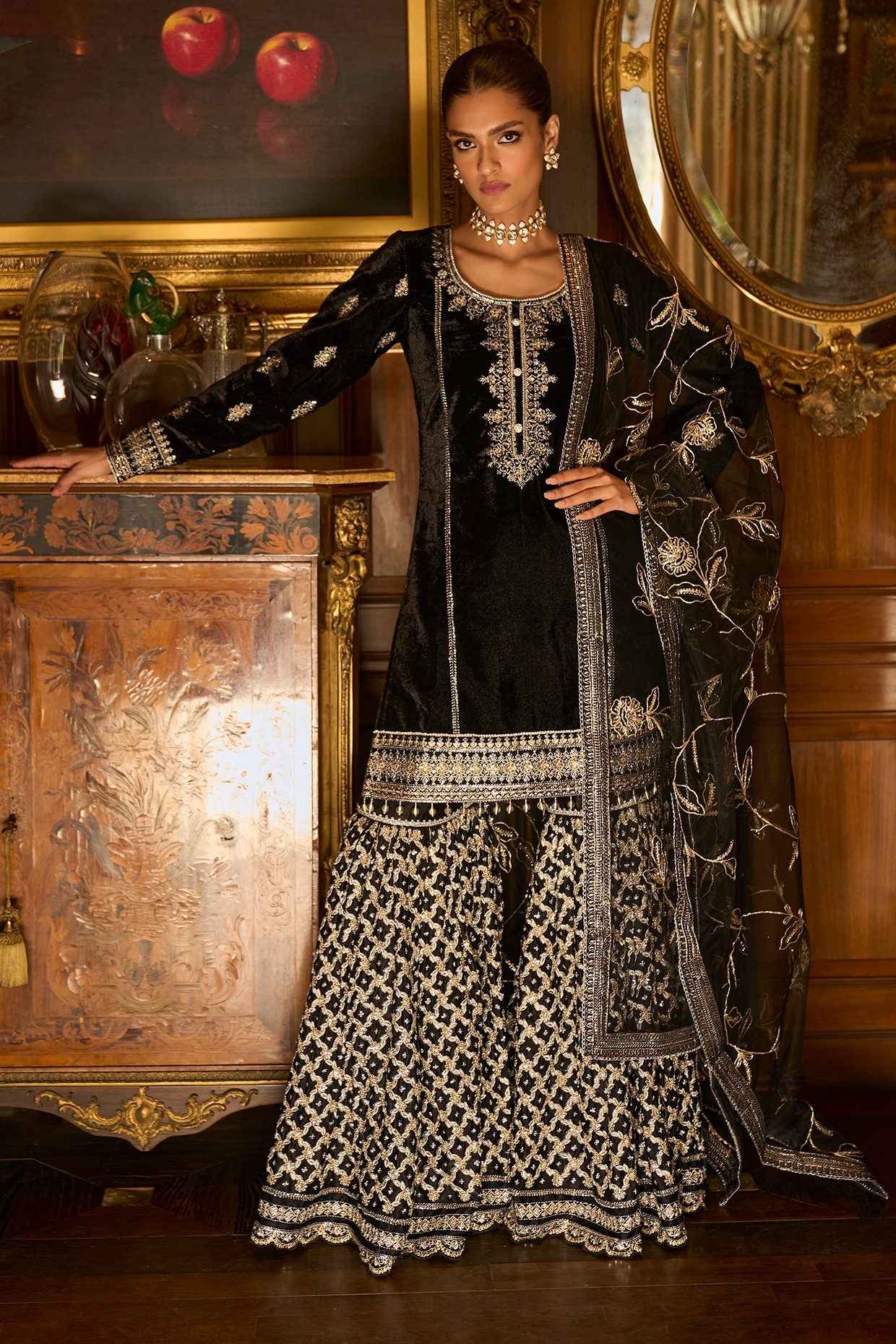 Online Sharara Suit Party Wear Outfits for Every Occasion