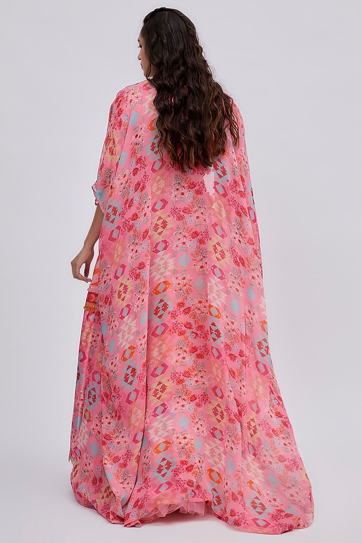 Pink Dupion Silk Wedding Lehenga Set by Lavina Sippy at Pernia's Pop Up Shop