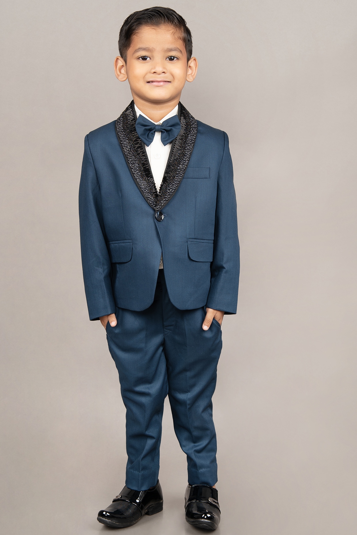 Boys navy tuxedo best sale