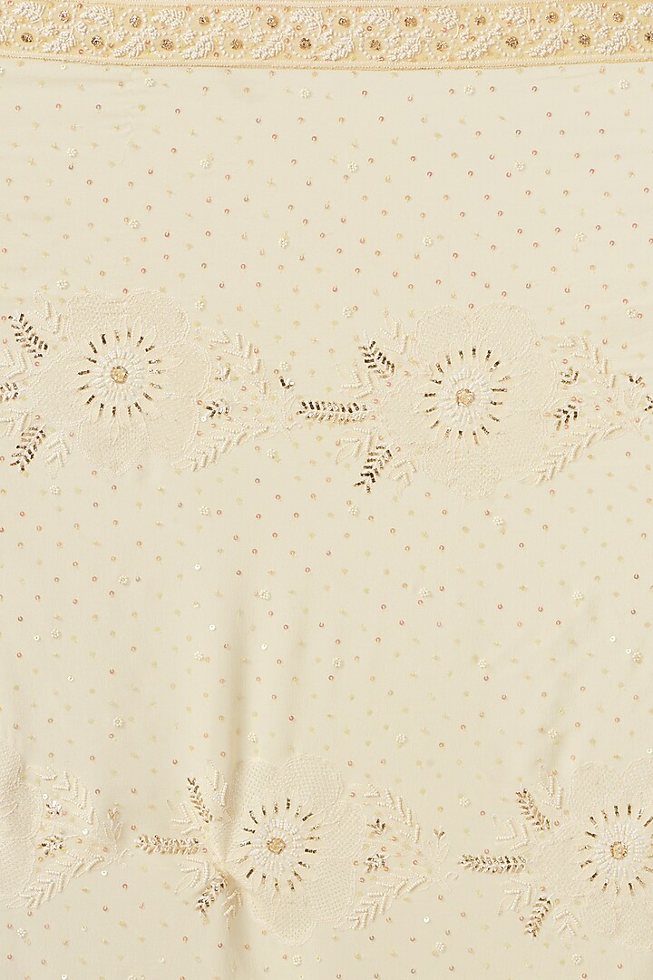 Pale Yellow Chikankari Kurta Set by Label Darpan at Pernia's Pop Up Shop