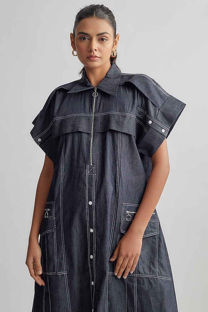 lovebirds denim dress Starburst Denim Dress XXL