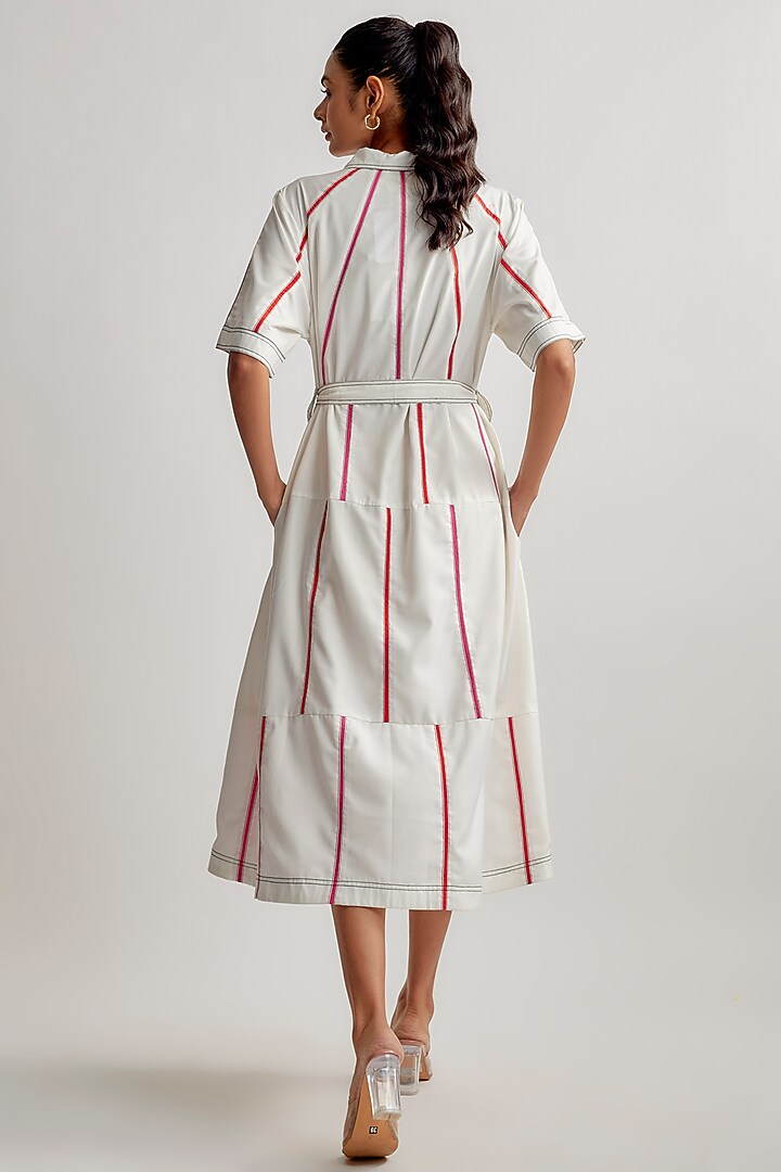 Ivory Terry Rayon Vacation Dress by Lovebirds at Pernia's Pop Up Shop