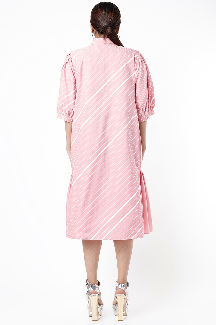 Blush Pink Poplin Vacation Dress by Lovebirds at Pernia's Pop Up Shop