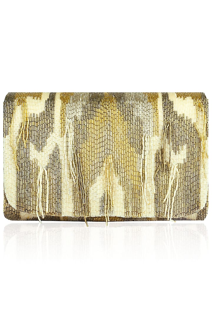LovetoBag presents Gold Amber SQB Clutch available only at Pernia's Pop ...