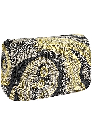 Black Gemstone SQB Clutch by Lovetobag