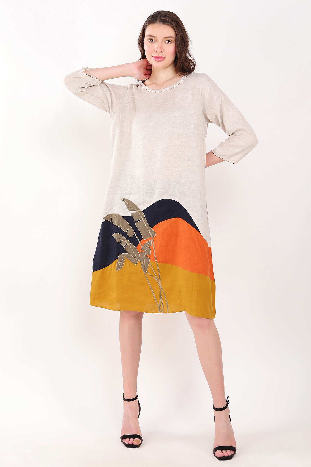 The Bloom Linen Dress