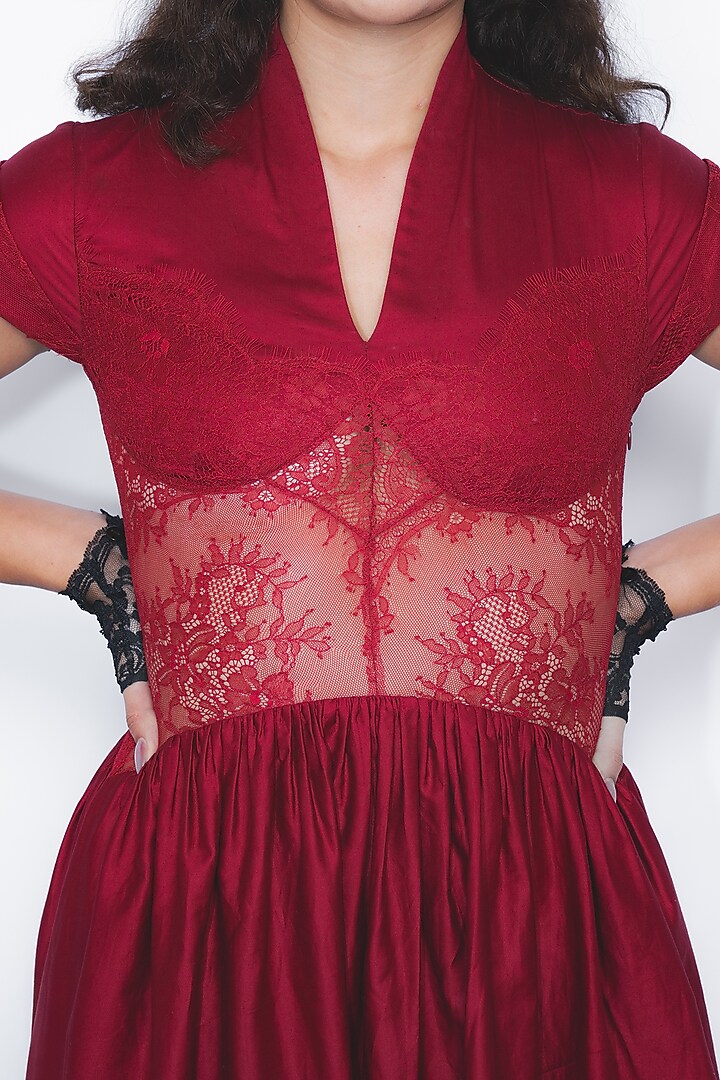 Ruby Cotton Opera Maxi Vacation Dress by LEH STUDIOS at Pernia's Pop Up Shop