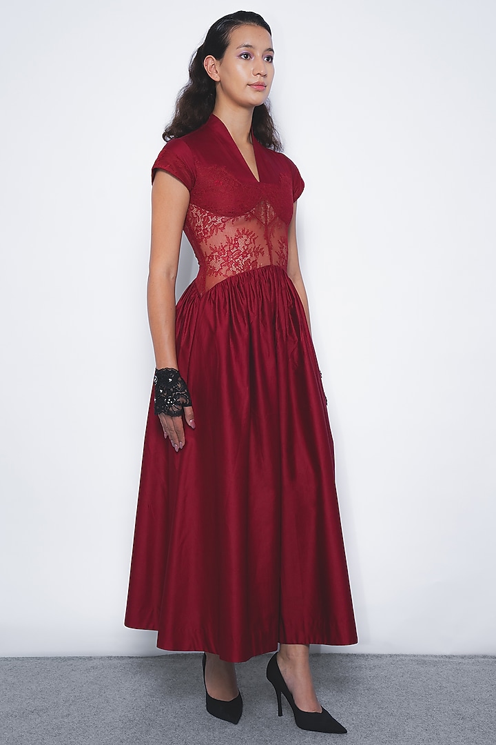 Ruby Cotton Opera Maxi Vacation Dress by LEH STUDIOS at Pernia's Pop Up Shop