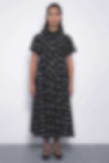 Multi-Colored Cotton Printed Midi Vacation Dress by Leh  at Pernia's Pop Up Shop