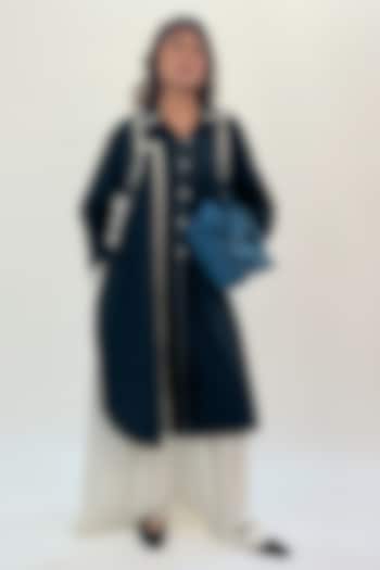 Raven Cotton Maxi Vacation Shirt Dress by LEH STUDIOS at Pernia's Pop Up Shop