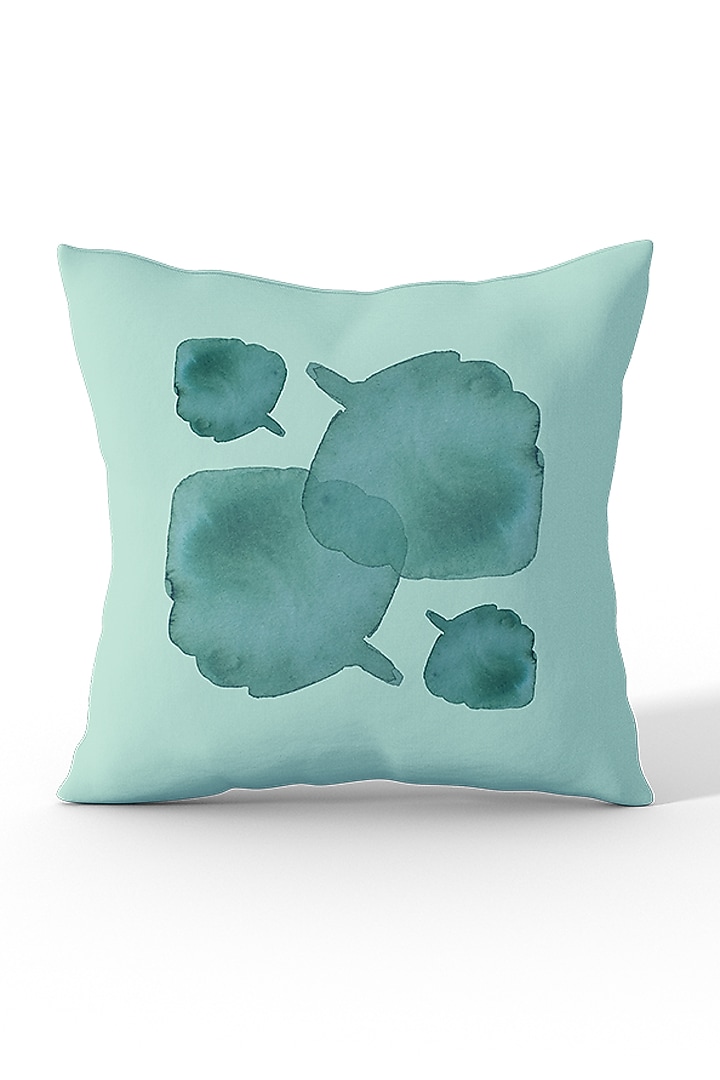 Leafy Green Cotton Printed Cushion Covers (Set of 4) by LEHER at Pernia's Pop Up Shop