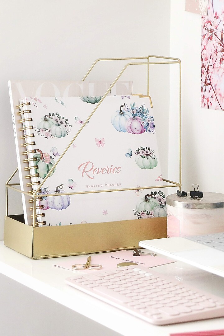 Gold Iron Book Holder by Lets Elevate at Pernia's Pop Up Shop