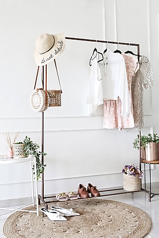 Coper Iron DIY Closet by Lets Elevate