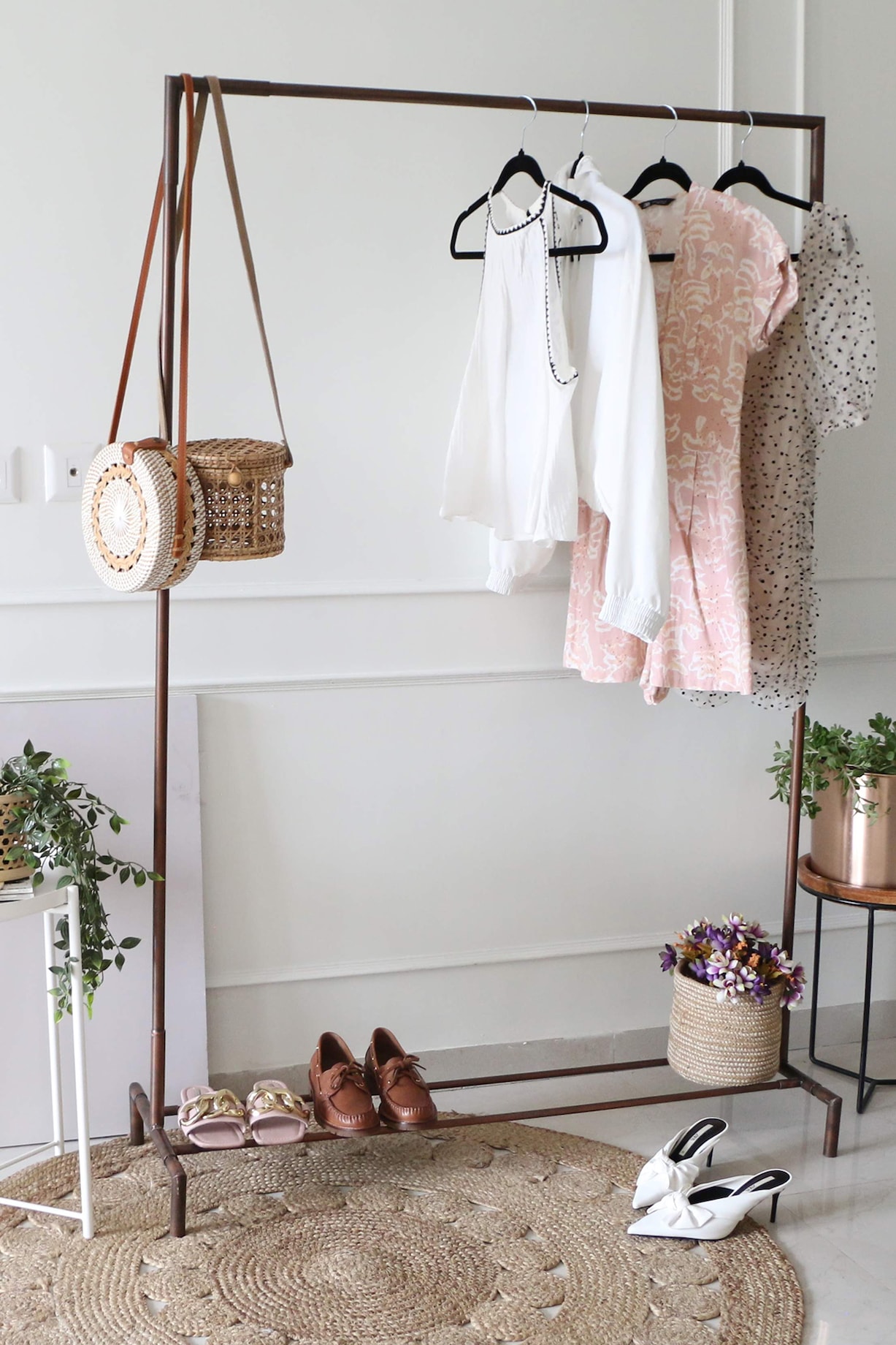 Closet A Frame Clothes Rack Diy Strong Wood Clothes Rail Scarf