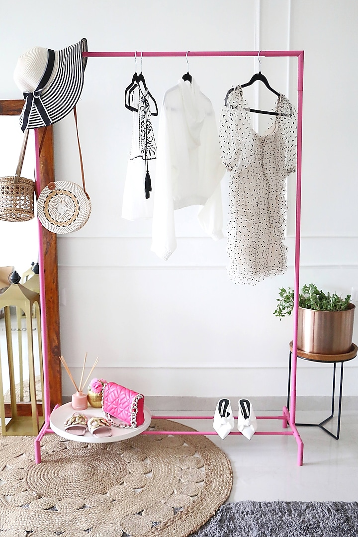 Pink Iron DIY Closet by Lets Elevate