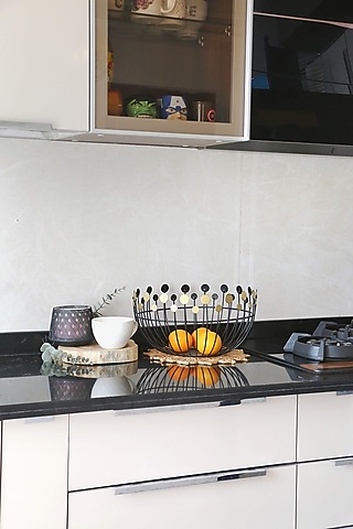 Black Iron Coin Fruit Bowl by Lets Elevate
