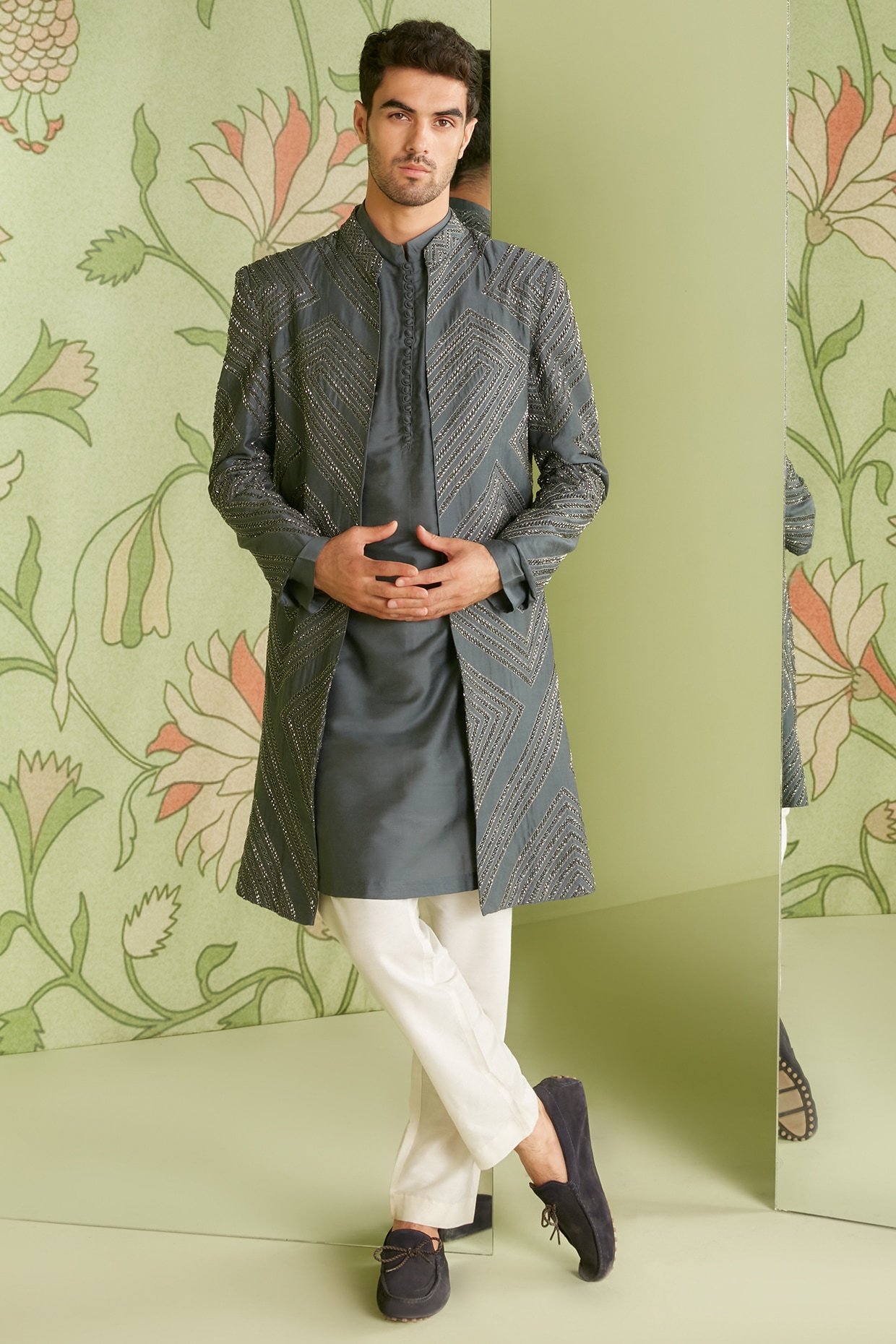 Men's Indowestern Dress - Buy Indo Western Dresses for Men Online | KALKI  Fashion