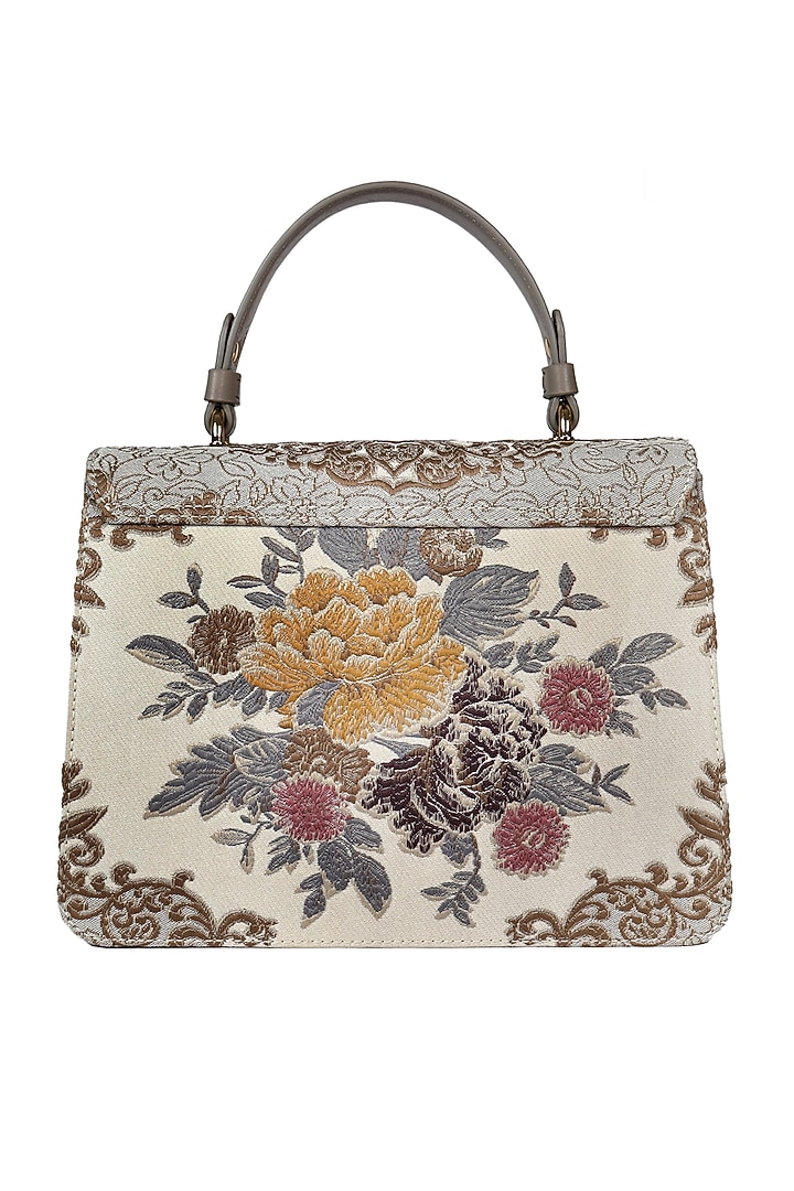 Ivory Vintage Shoulder Bag by The Leather Garden at Pernia's Pop Up Shop