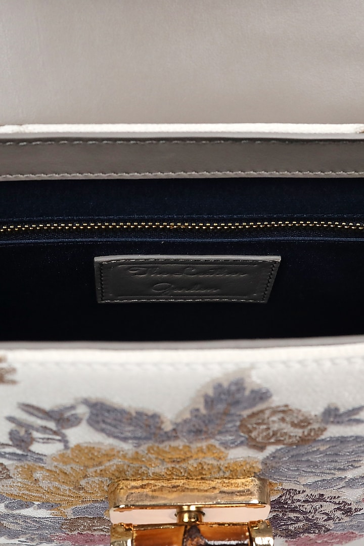 Ivory Vintage Shoulder Bag by The Leather Garden at Pernia's Pop Up Shop