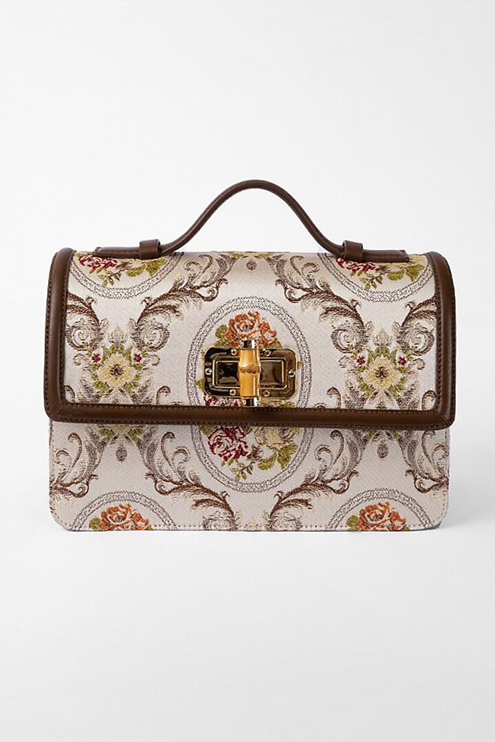 Chocolate Brown Vintage Shoulder Bag by The Leather Garden at Pernia's Pop Up Shop