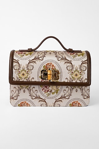 Chocolate Brown Vintage Shoulder Bag by The Leather Garden