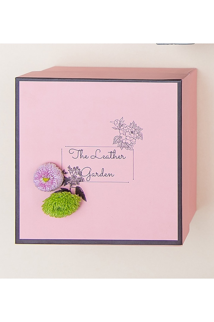 Indigo Leather Handcrafted Tray by The Leather Garden Home & Living at Pernia's Pop Up Shop