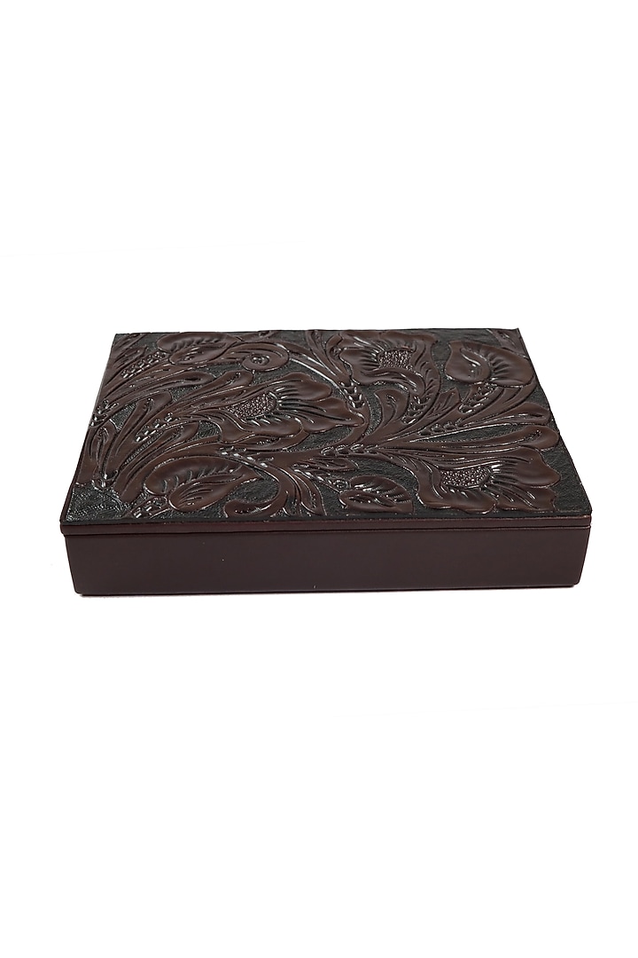 Sangria Leather Trunks & Storage Boxes by The Leather Garden Home & Living at Pernia's Pop Up Shop