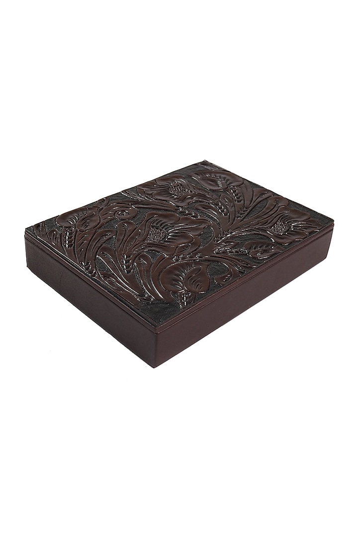 Sangria Leather Trunks & Storage Boxes by The Leather Garden Home & Living at Pernia's Pop Up Shop