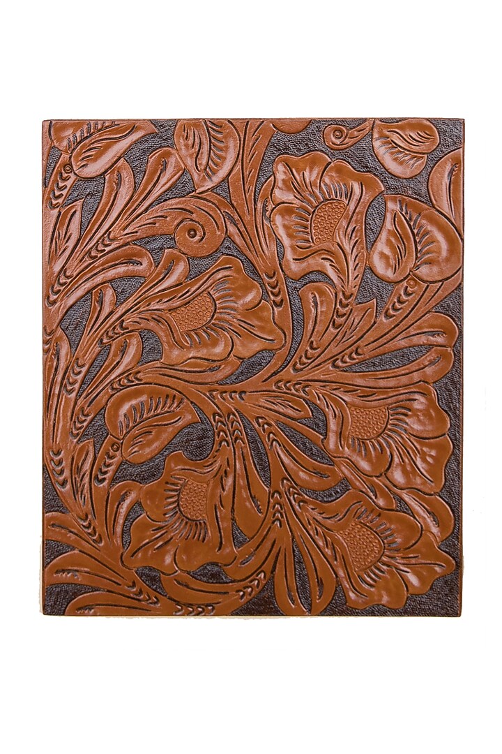Whiskey Leather Trivet by The Leather Garden Home & Living at Pernia's Pop Up Shop