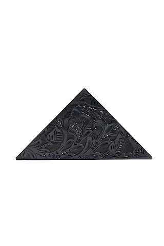 Indigo Leather Handcrafted Napkin Holder by The Leather Garden Home & Living