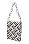 Embellished Silver Handbag