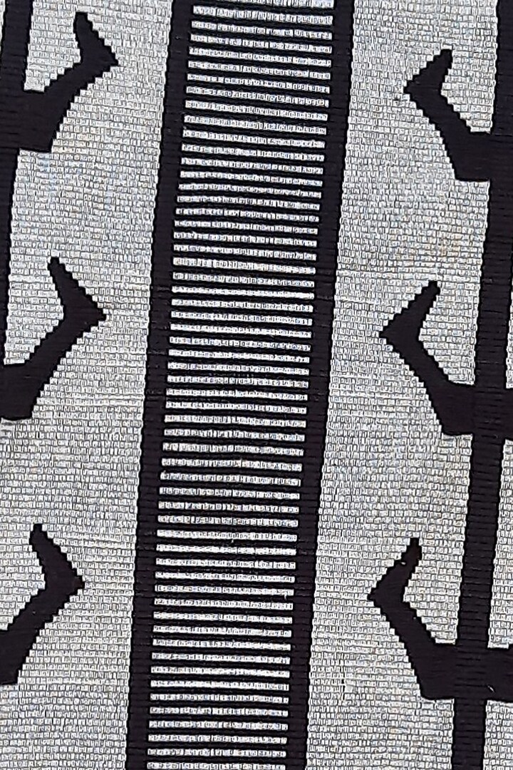 White Cotton Handwoven Table Runner by Lhusalu at Pernia's Pop Up Shop
