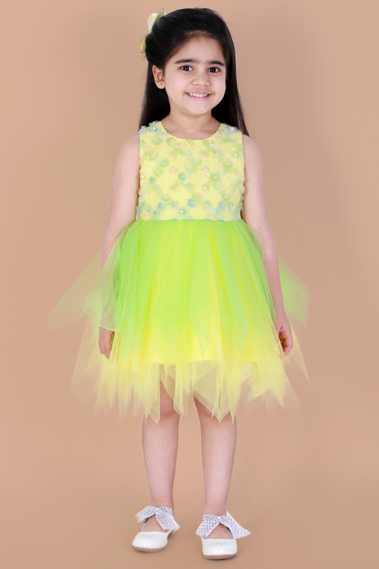 Lime green baby clearance dress