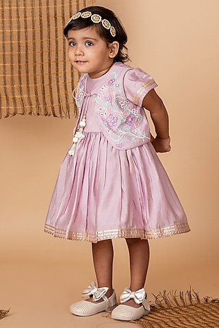 Buy Purple Silk Dress for 9-10 Year Girls Online from Indian Luxury Designers 2026 Buy Purple Silk Dress for 9-10 Year Girls Online from Indian Luxury Designers 2026