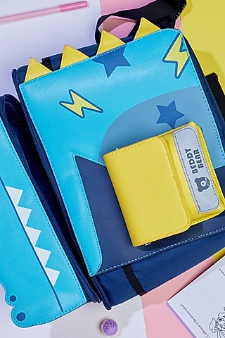Turquoise Silicon Alligator Backpack by Little Surprise Box