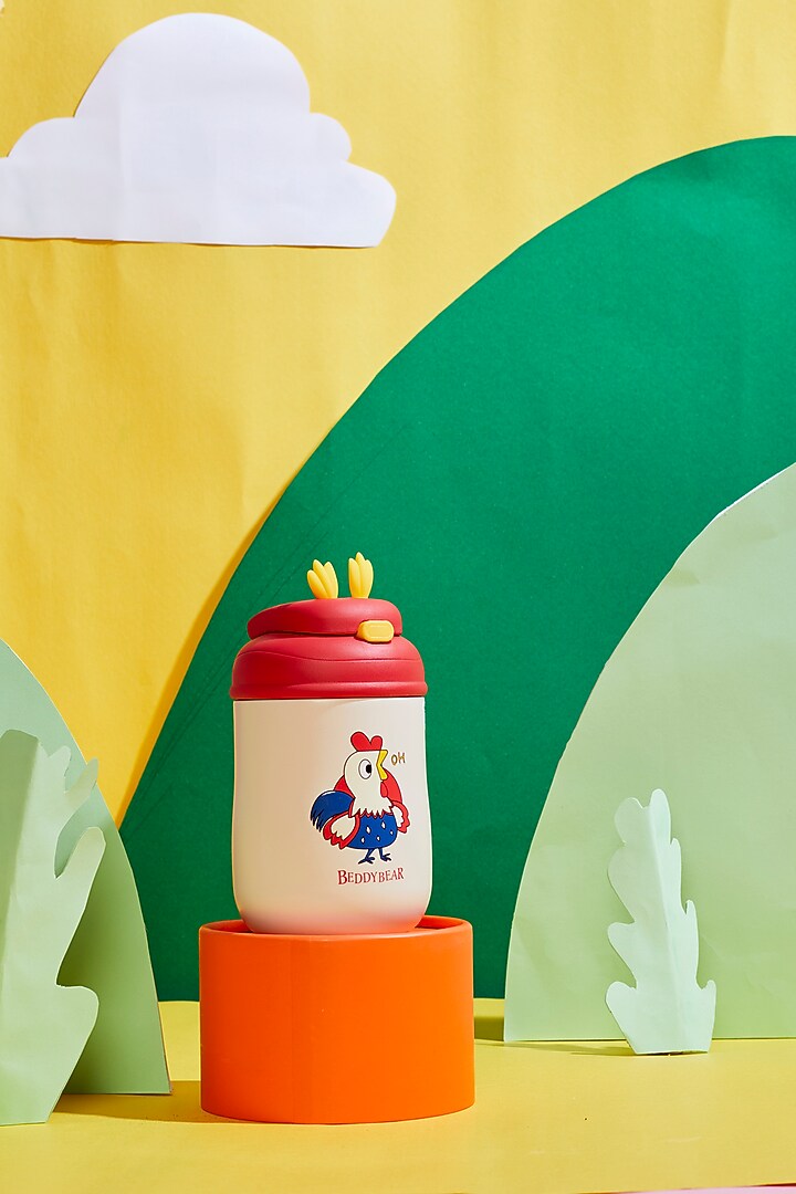 Green Stainless Steel Water Bottle by Little Surprise Box at Pernia's Pop Up Shop