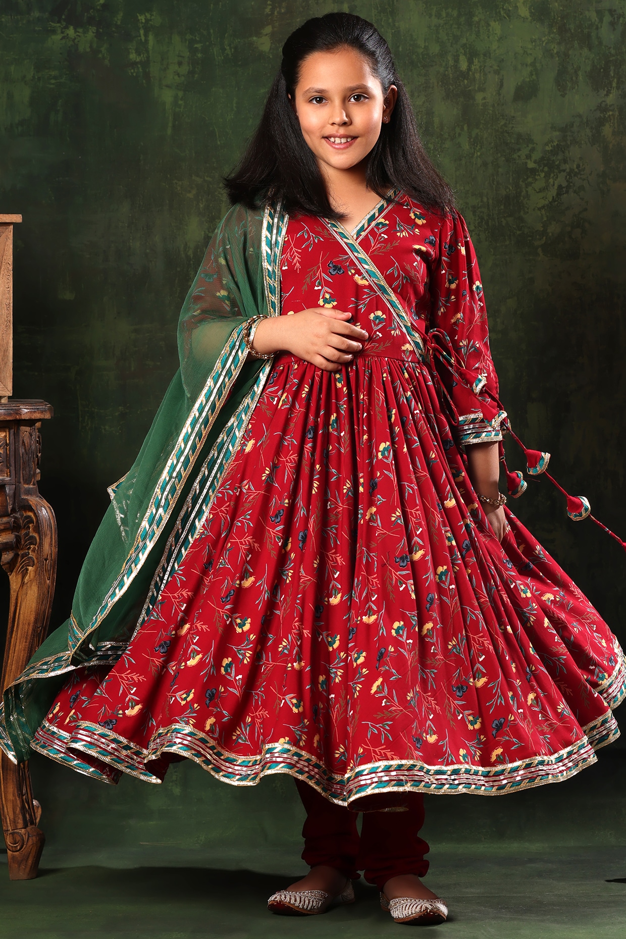 Girls anarkali on sale