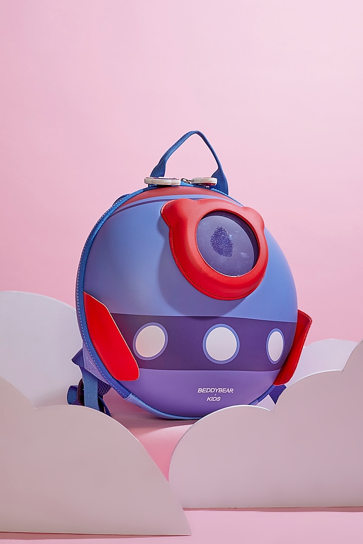 Red & Blue Silicone Space Backpack by Little Surprise Box