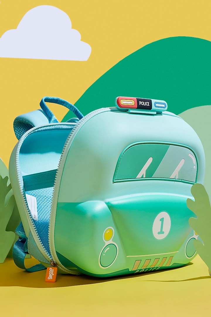 Green Silicone Car Backpack by Little Surprise Box at Pernia's Pop Up Shop