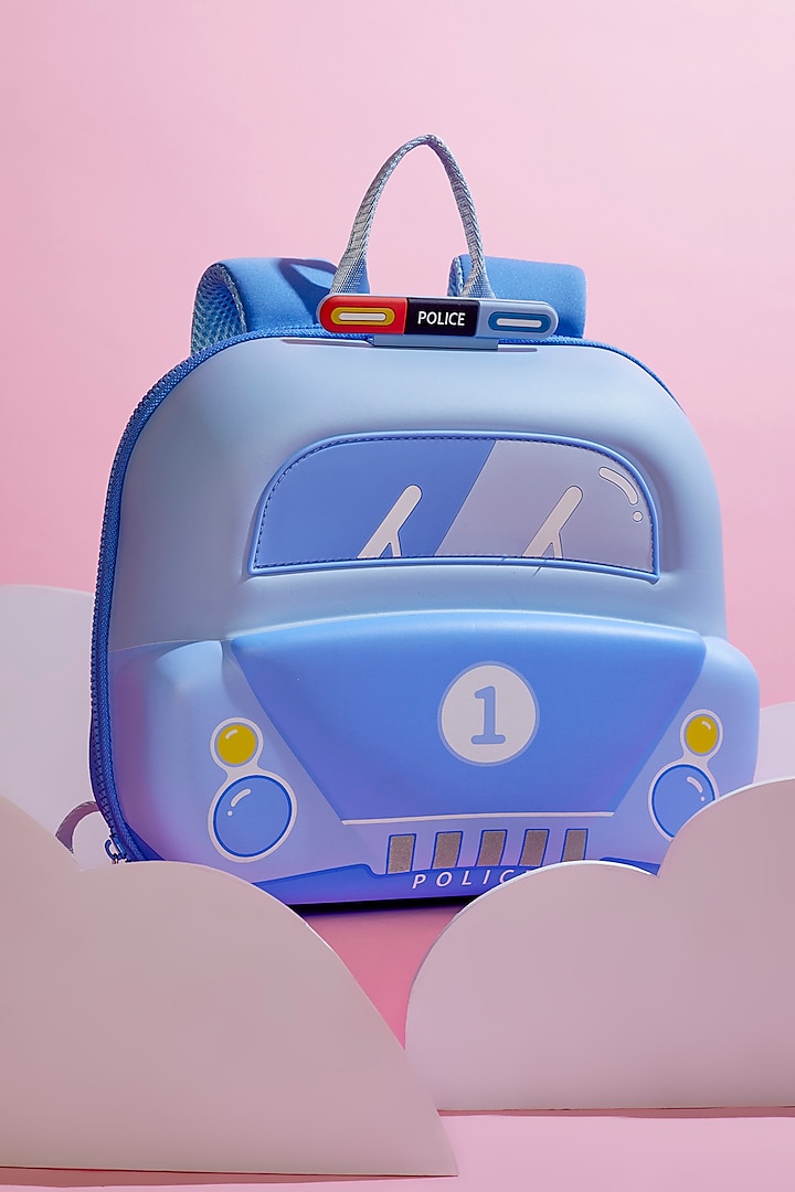 Blue Silicon Car Backpack by Little Surprise Box