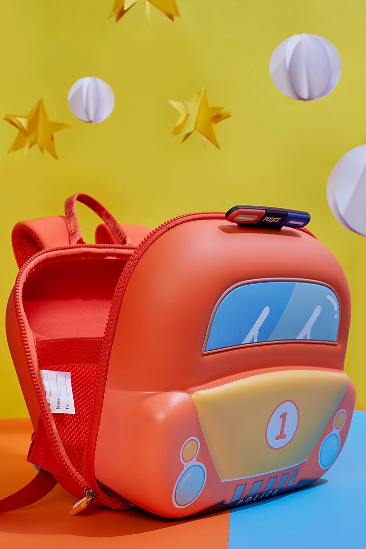 Orange Silicone Car Backpack by Little Surprise Box at Pernia's Pop Up Shop