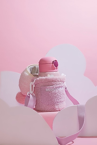 Pink Stainless Steel Water Bottle by Little Surprise Box