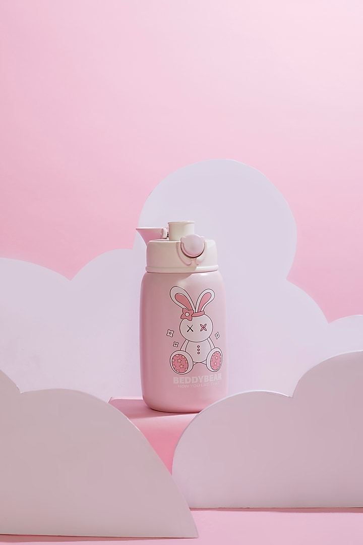 Pink Stainless Steel Water Bottle by Little Surprise Box at Pernia's Pop Up Shop