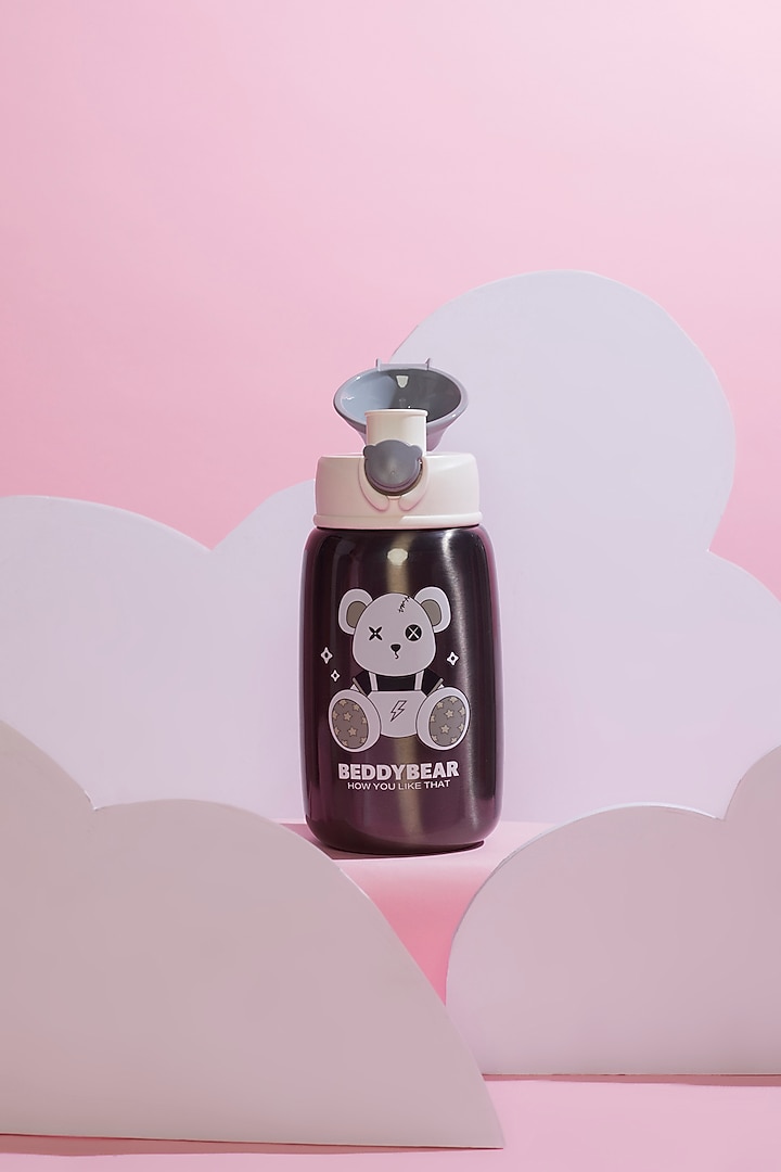 Grey Stainless Steel Water Bottle by Little Surprise Box at Pernia's Pop Up Shop